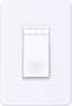 TP-Link - Tapo Smart Wi-Fi Light Dimmer Switch with Matter (1-Pack) - Replaces Most Traditional Switches - White
