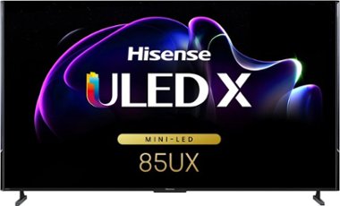 Hisense - 85" Class UX Series Mini-LED ULED 4K UHD Google TV - Front_Zoom