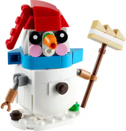 Front. LEGO - Creator Snowman 30645.