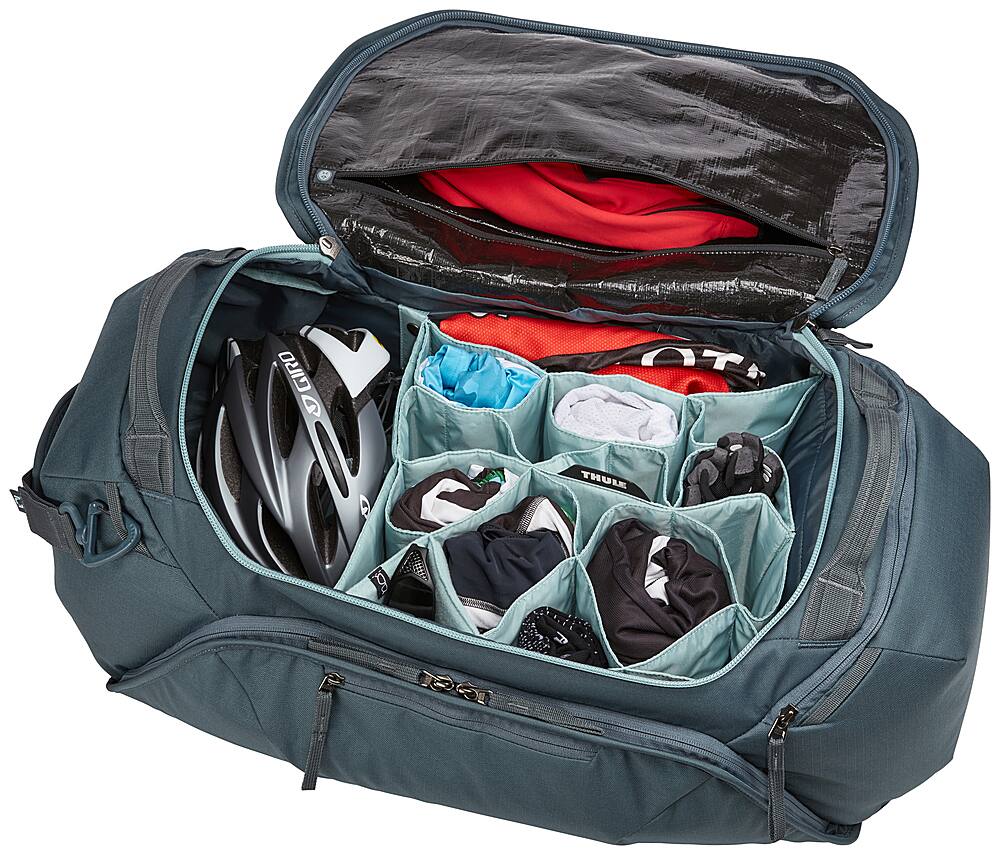 Angle View: Thule - Roundtrip Bike Duffel - Dark Slate