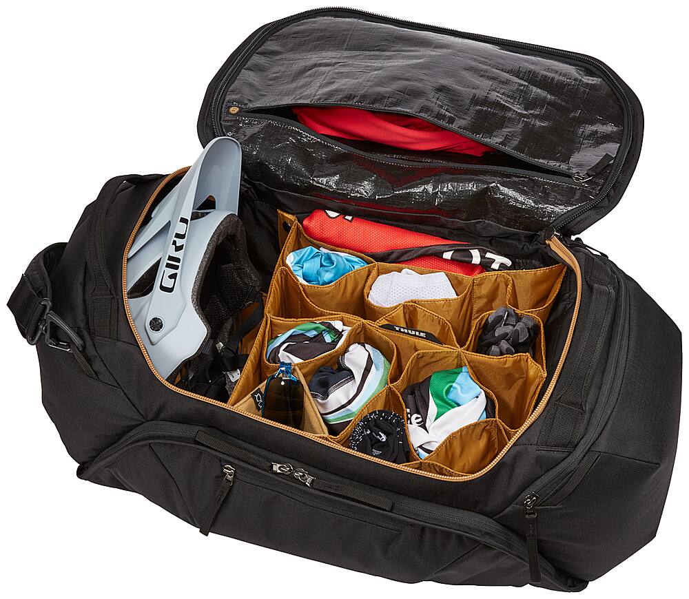 Angle View: Thule - Roundtrip Bike Duffel - Black