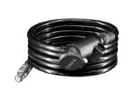 Thule - 6-Foot Braided Steel Cable Lock - Black - Front_Zoom