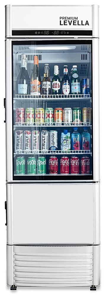 Premium Levella 6.5 Cu. ft. Silver Single Door Display Refrigerator