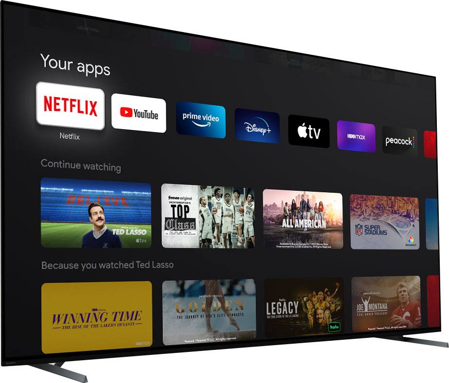 Sony 83" Class BRAVIA XR A80L 4K HDR OLED TV Smart Google TV XR83A80L- 2023 Model gallery view