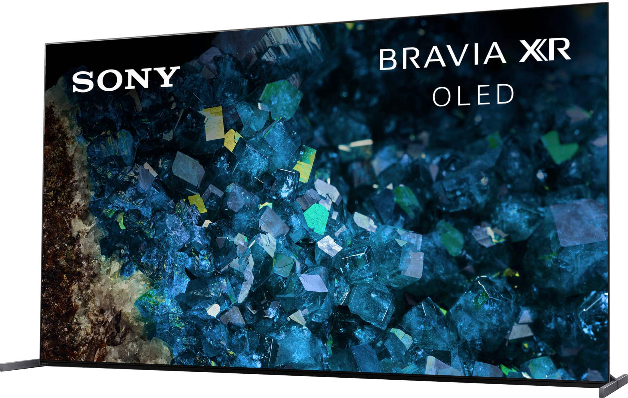 Alt View 2. Sony - 83" Class BRAVIA XR A80L OLED 4K UHD Smart Google TV - Black.