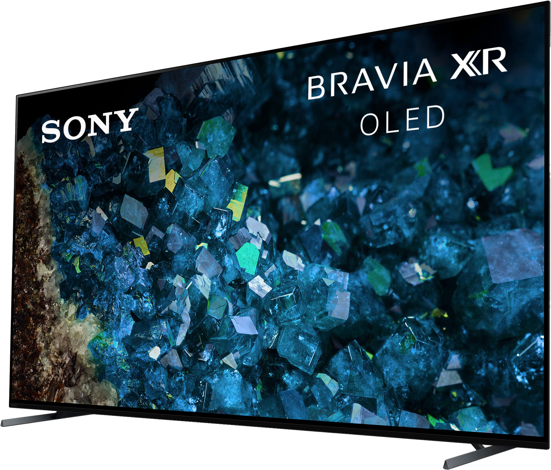Angle View: Sony - 55" class BRAVIA XR A80L OLED 4K HDR Google TV