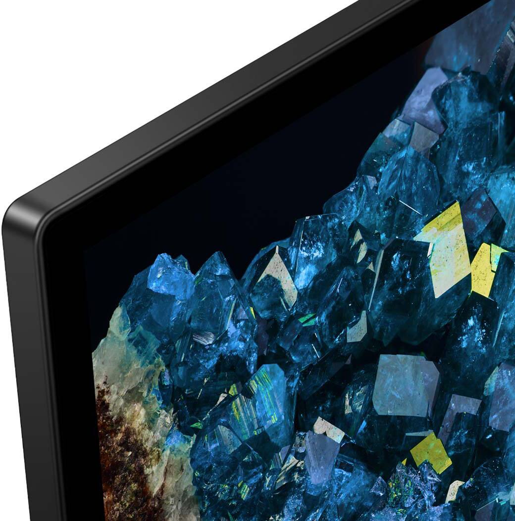 Alt View 11. Sony - 55" Class BRAVIA XR A80L OLED 4K UHD Smart Google TV - Black.