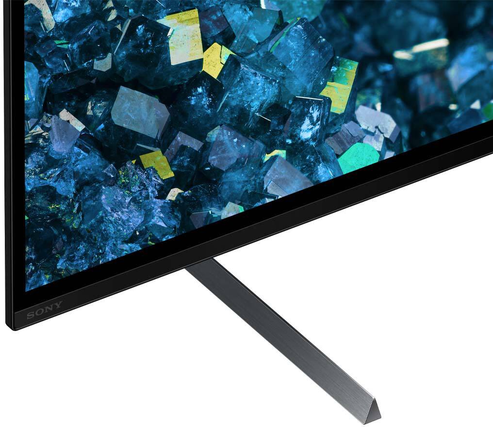 Alt View 15. Sony - 55" Class BRAVIA XR A80L OLED 4K UHD Smart Google TV - Black.