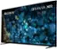 Angle. Sony - 77" Class BRAVIA XR A80L OLED 4K UHD Smart Google TV - Black.