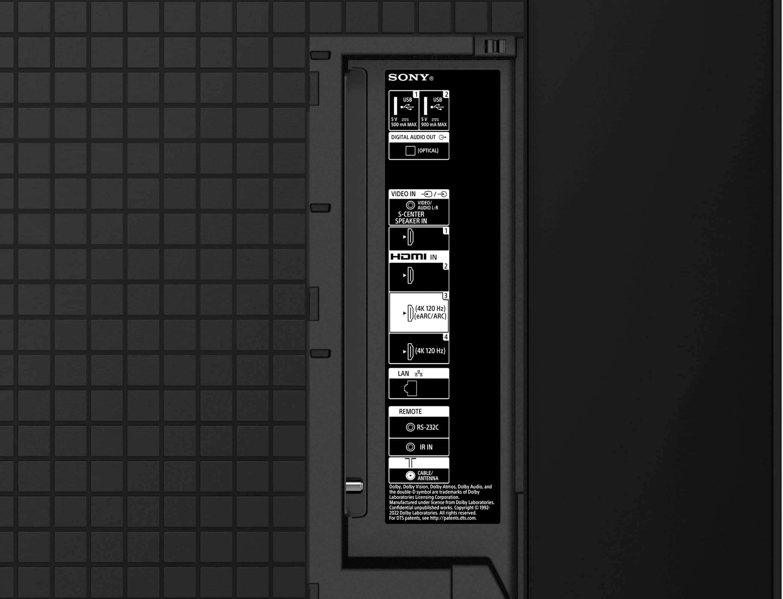 Alt View 3. Sony - 77" Class BRAVIA XR A80L OLED 4K UHD Smart Google TV - Black.