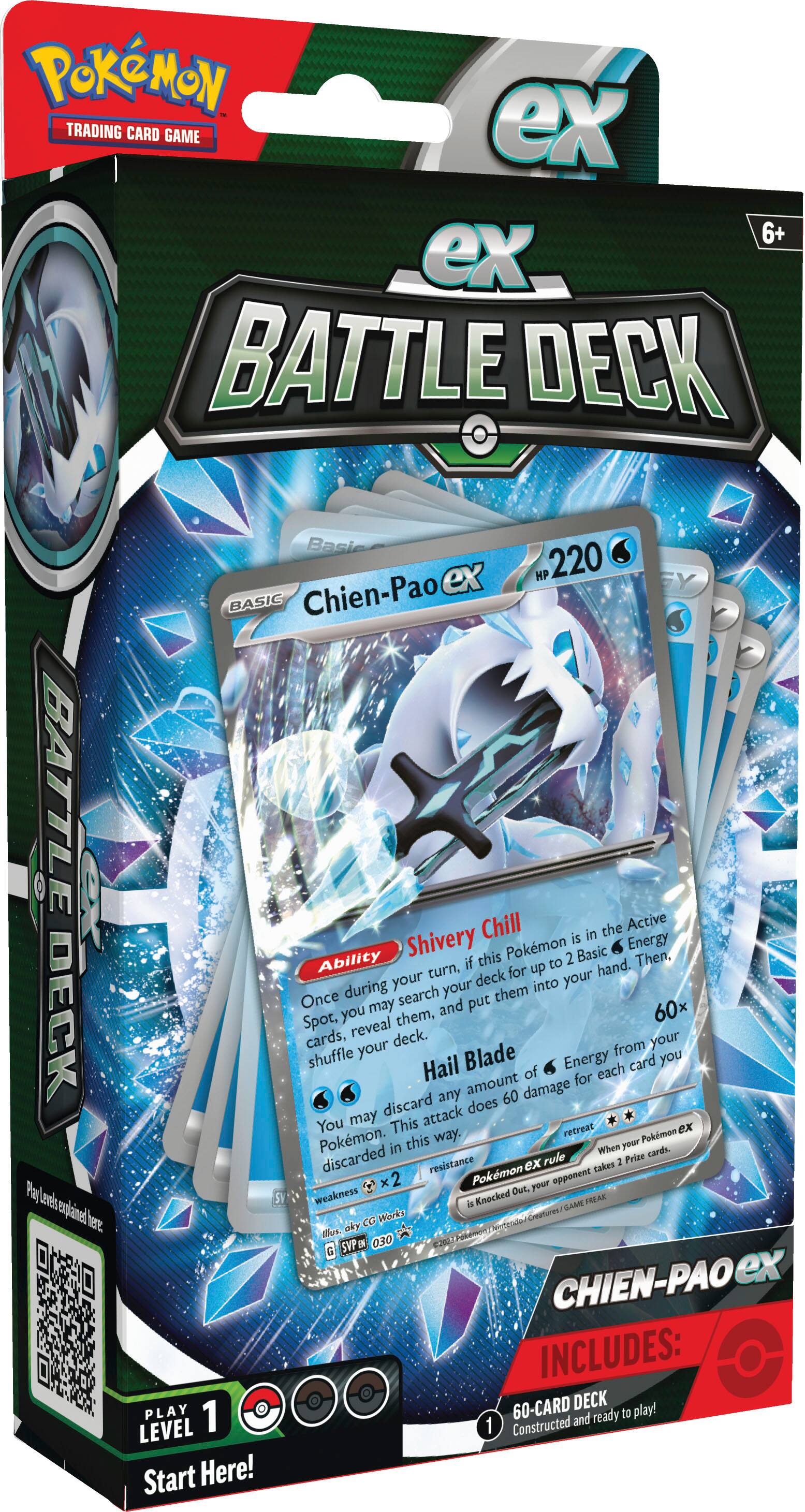 Alt View 11. Pokémon - Trading Card Game: Chien-Pao ex or Tinkaton ex Battle Deck - Styles May Vary.