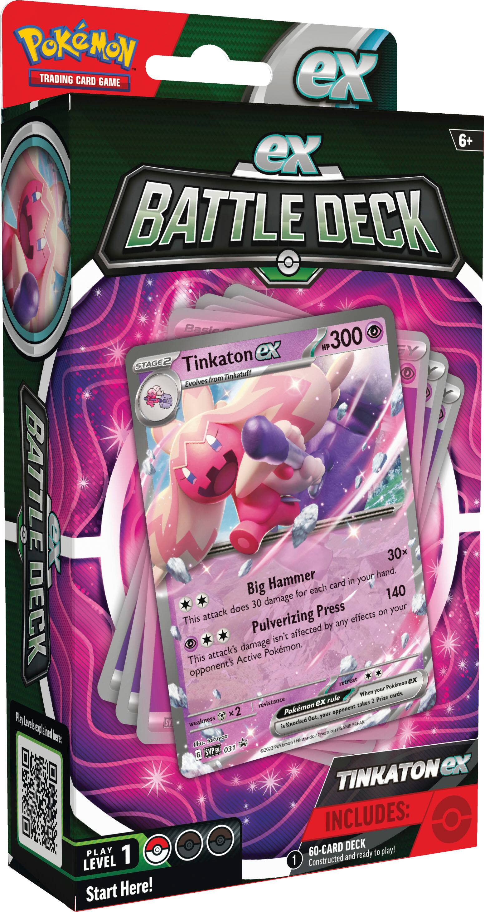 Alt View 12. Pokémon - Trading Card Game: Chien-Pao ex or Tinkaton ex Battle Deck - Styles May Vary.