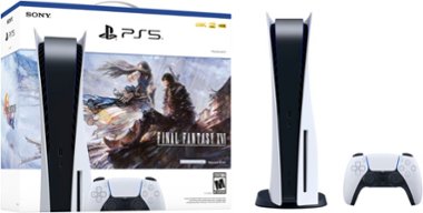 Sony - PlayStation 5 Console – FINAL FANTASY XVI Bundle - White - Front_Zoom