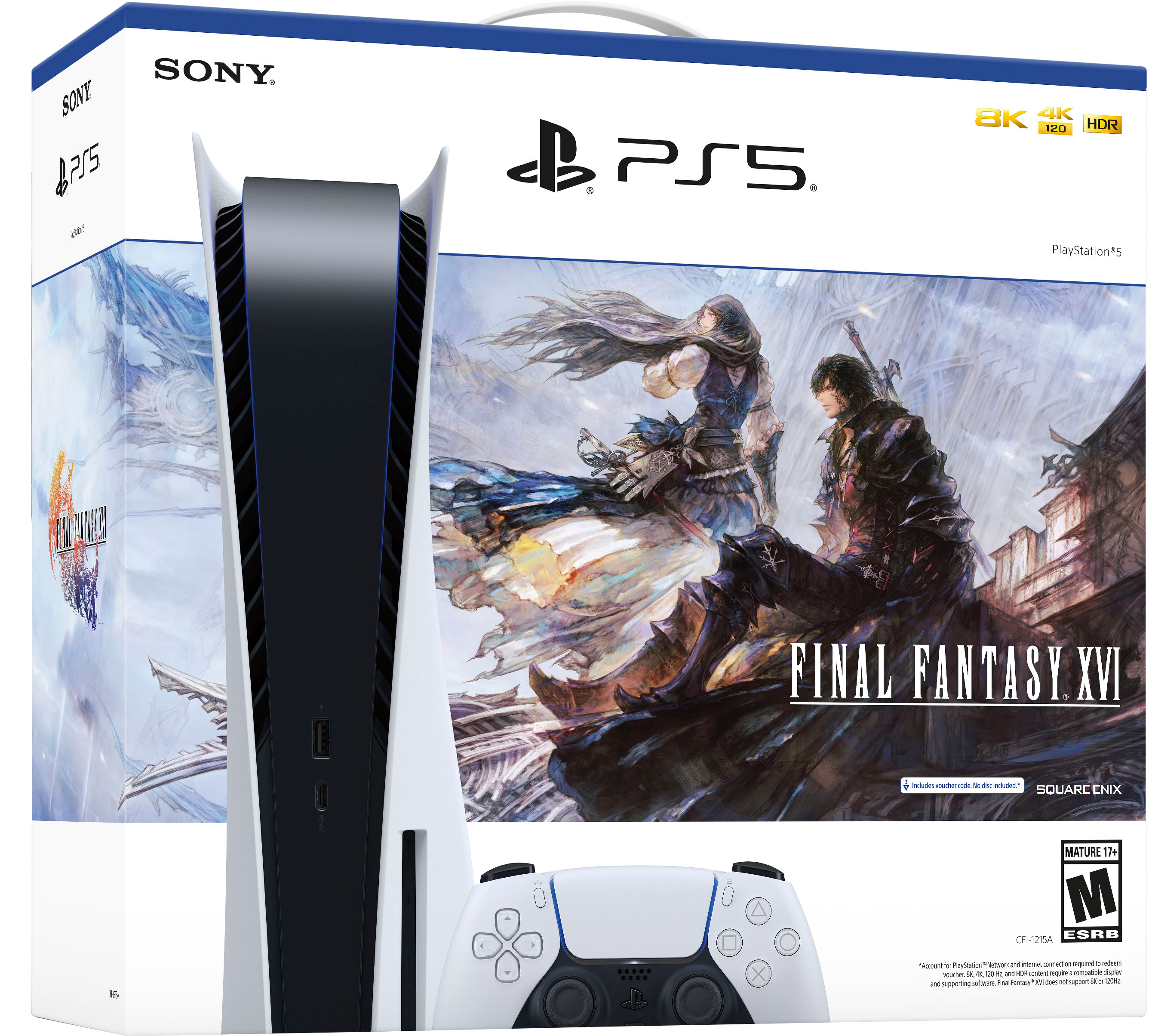 Full Final Fantasy 16 Takeover on PS Store for PS5 Launch