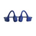 Angle. Shokz - OpenSwim Bone Conduction Open-Ear MP3 Swimming Headphones - Blue.