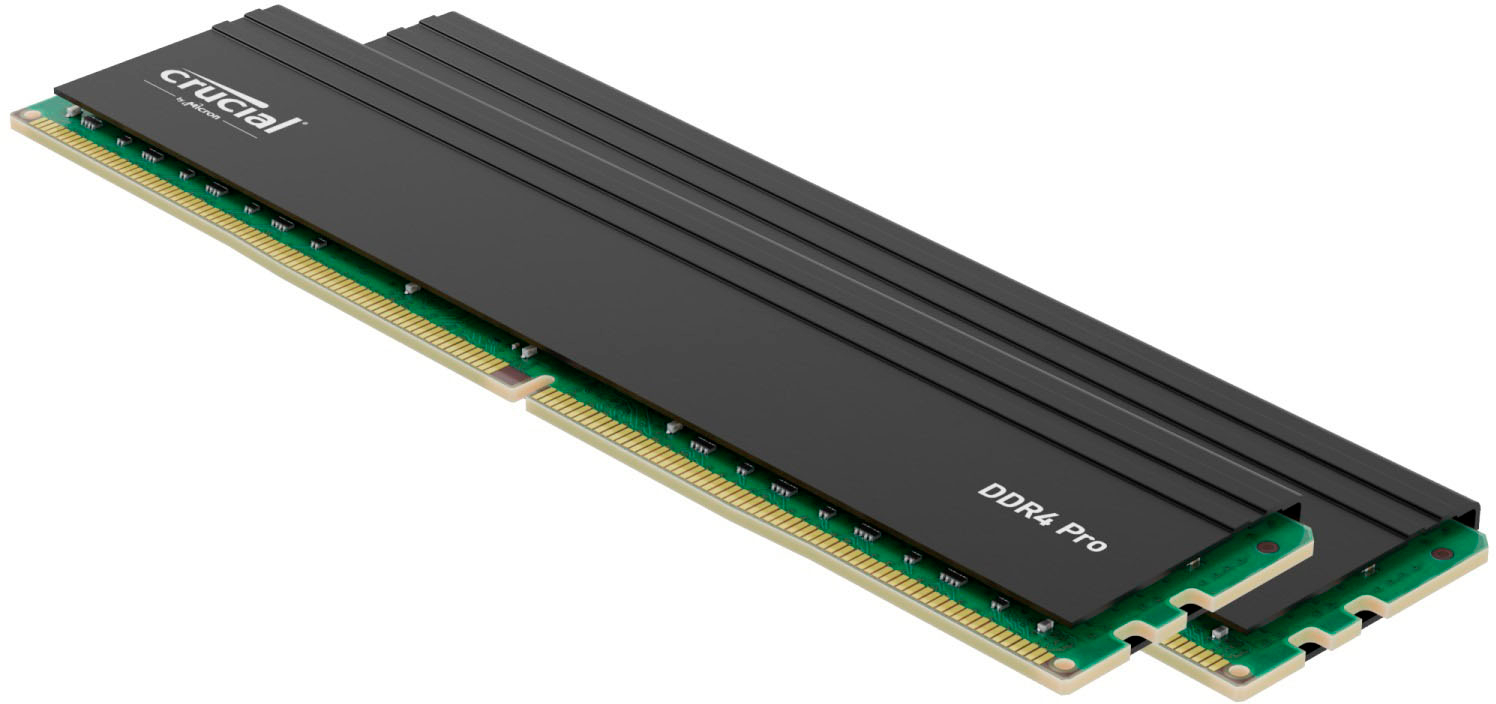 DDR4 Crucial PRO - 64 Go (2 x 32 Go) 3200 MHz - CAS 22 - DDR4 - Top Achat