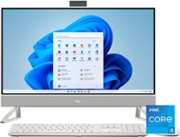 Dell - Inspiron 27" All-In-One Desktop - 13th Gen Intel Core i5 - 8GB Memory - 512GB SSD - White - Front_Zoom