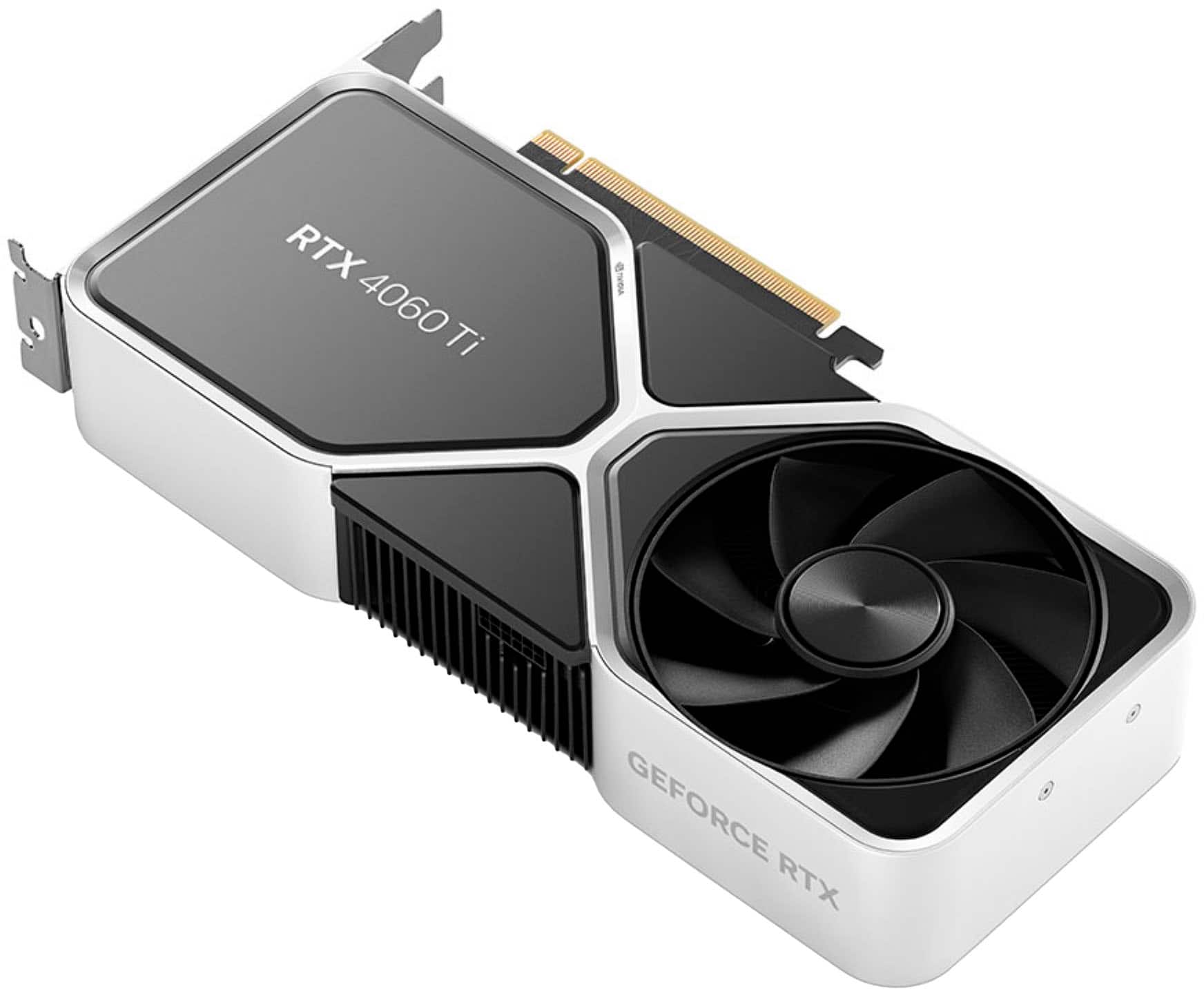 Alt View 12. NVIDIA - GeForce RTX 4060 Ti 8GB GDDR6 Graphics Card - Titanium/Black.