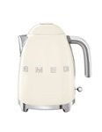 Front Zoom. SMEG KLF03 7-cup Electric Kettle - Cream.