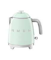 SMEG KLF05 3.5-cup Electric Mini Kettle - Pastel Green - Front_Zoom