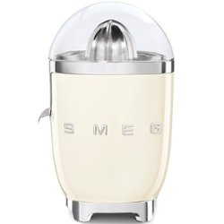 SMEG - CJF01 Manual Pressure Citrus Juicer - Cream - Front_Zoom