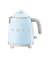 SMEG KLF05 3.5-cup Electric Mini Kettle - Pastel Blue - Front_Zoom