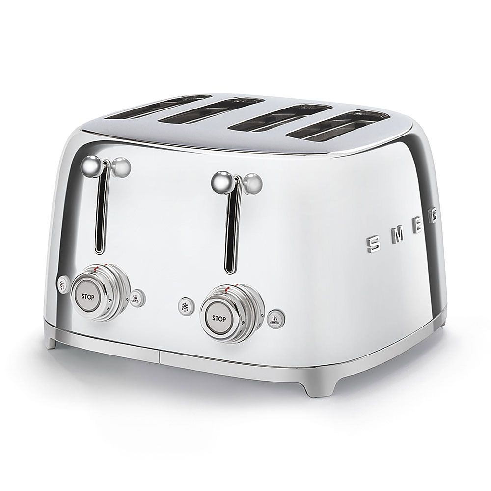 Susteas Stainless Steel White Toaster 4 Slice Wide Slot, 2 Long Slot T –  SUSTEAS