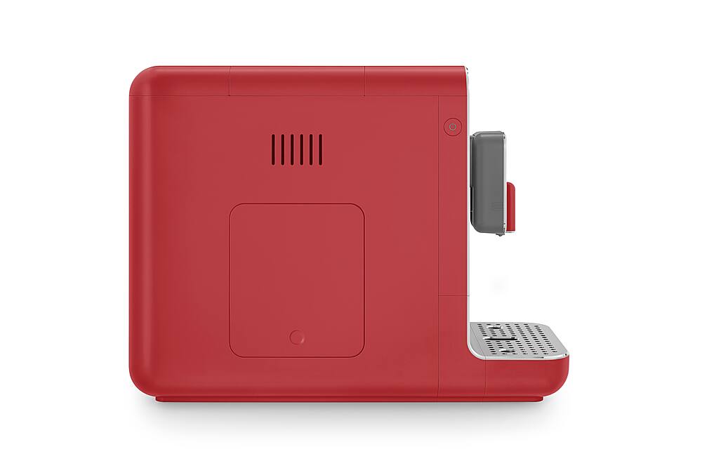 SMEG BCC01 Fully Automatic Coffee Maker Red BCC01RDMUS Open Box