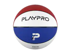 PlayProCo - Premium Rubber Basketball for Kids and Adults - Red, White and Blue