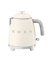 SMEG KLF05 3.5-cup Electric Mini Kettle - Cream - Front_Zoom