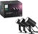 Front Zoom. Philips - Geek Squad Certified Refurbished Hue Lily Outdoor Spotlight Basekit (3-pack) - Black.