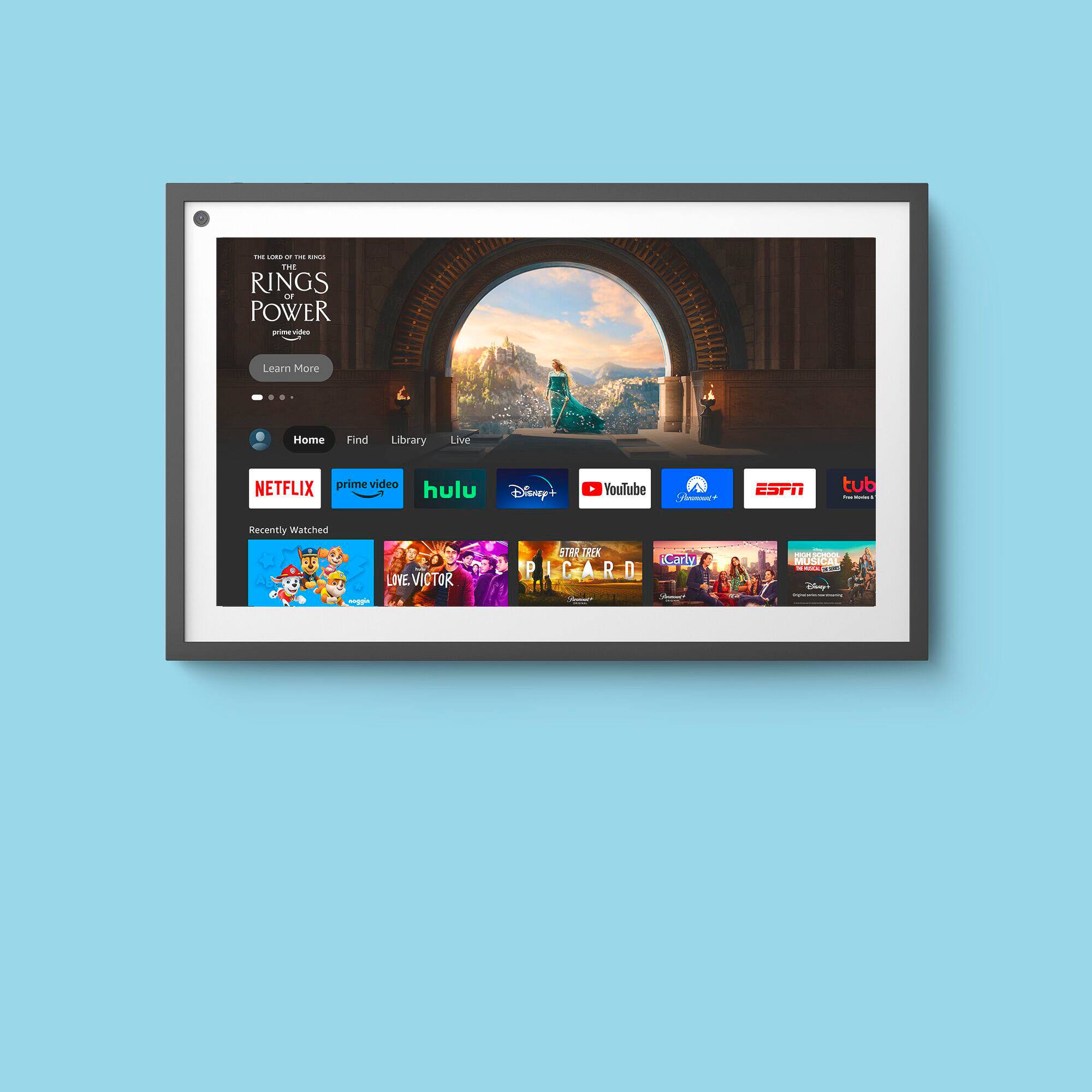  Echo Show 15, Full HD 15.6 smart display with Alexa and Fire  TV built in