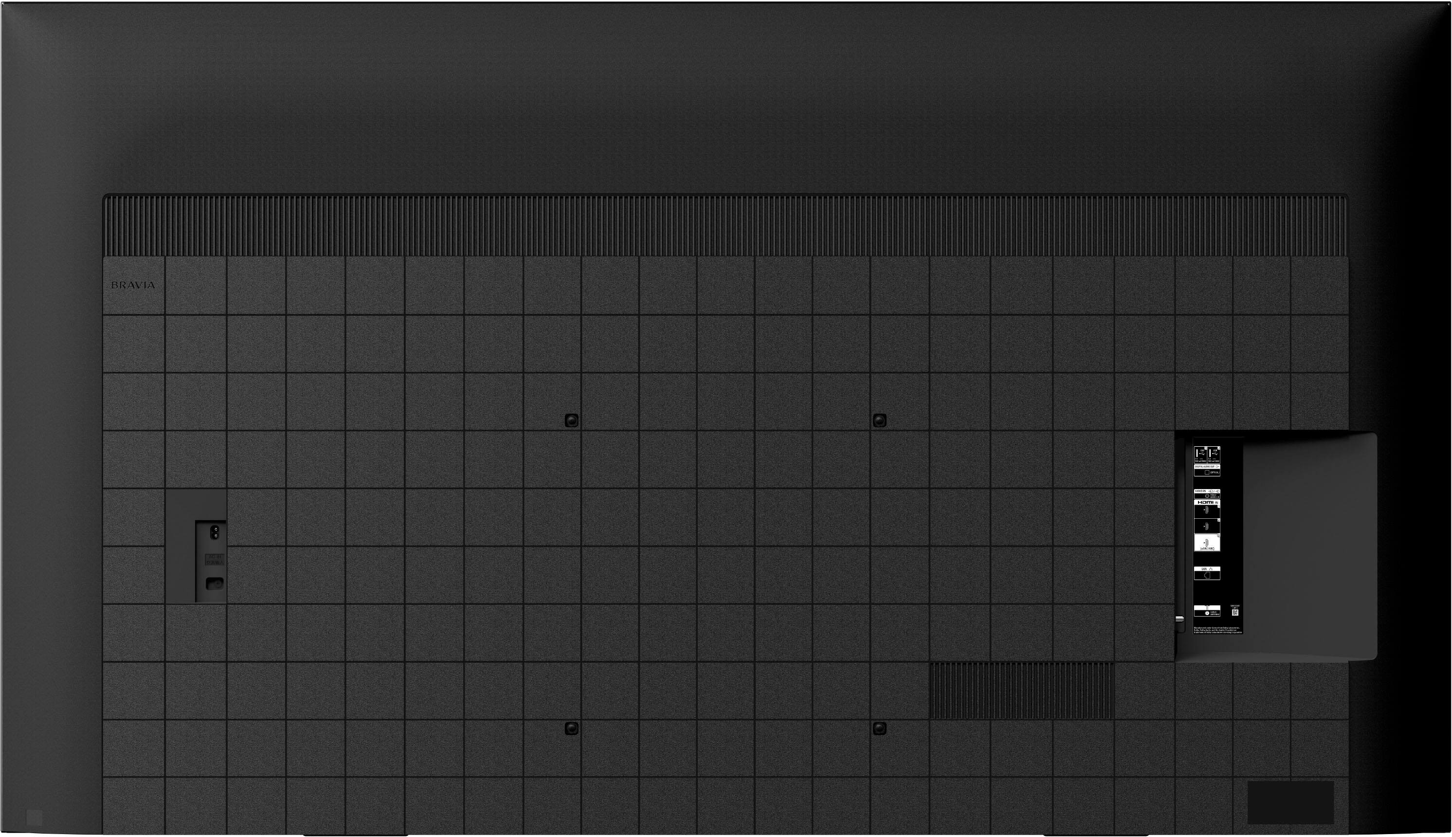 Back. Sony - 85" Class X77L LED 4K UHD Smart Google TV - Black.