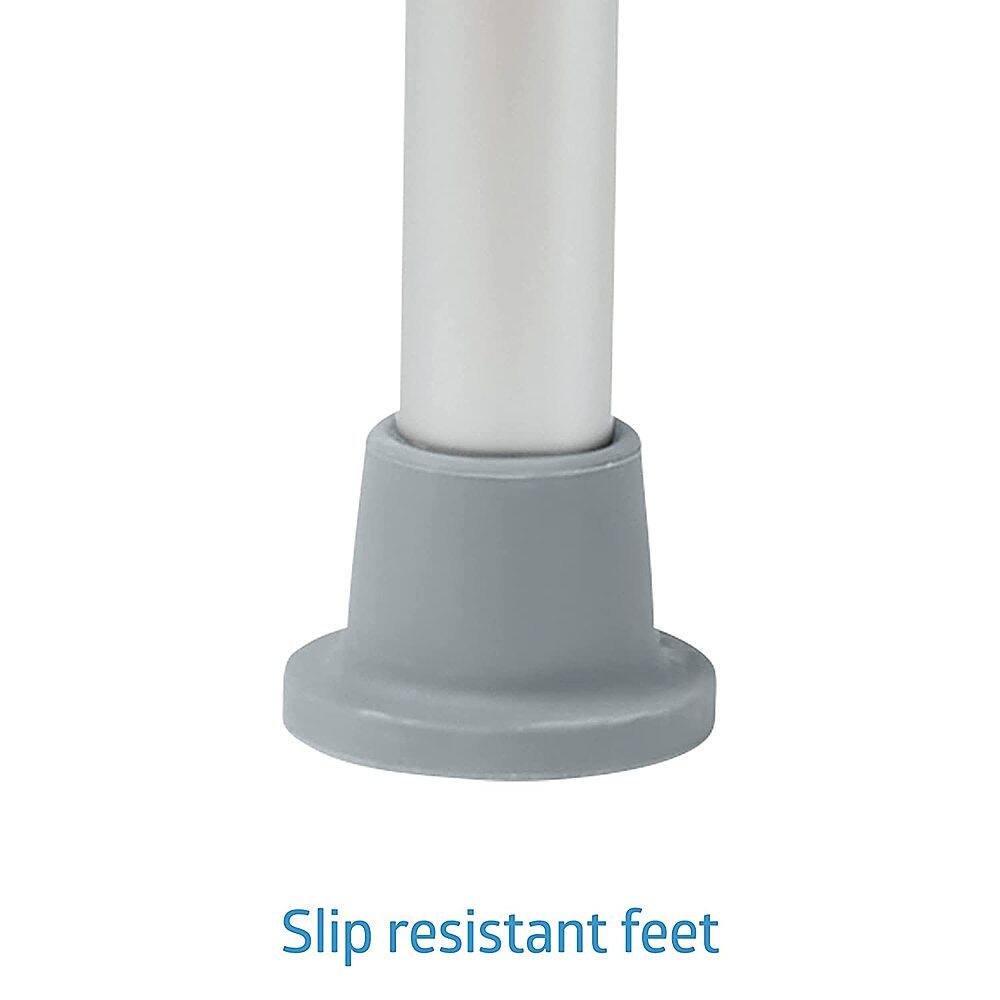 Alt View 13. Medline - Bath Bench with Arms - gray.