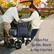 Alt View 11. Medline - Foldable Transport Chair with Microban - White.