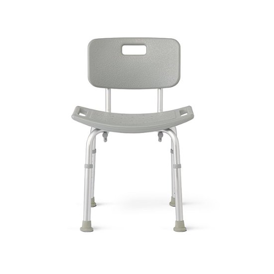 Front. Medline - Bath Chair - gray.