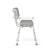 Left. Medline - Bath Chair - gray.