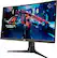 Left. ASUS - ROG Strix 27" LED WQHD FreeSync Gaming Monitor with HDR (DisplayPort, HDMI) - Black.