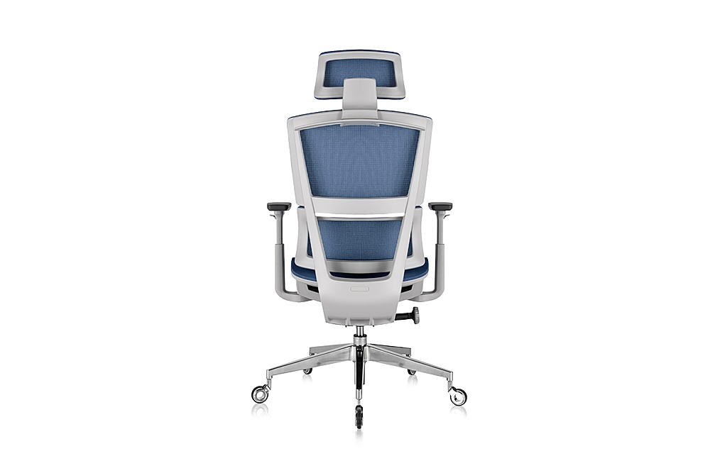 Nouhaus Posture Ergonomic PU Leather Office Chair White NHO-0004WH - Best  Buy