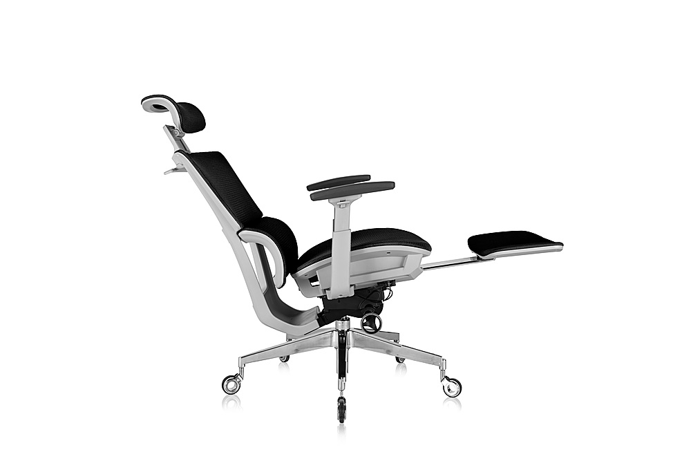 Nouhaus Posture Ergonomic PU Leather Office Chair White NHO-0004WH - Best  Buy