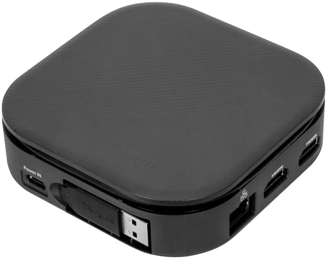 Alt View 11. Targus - USB-C Universal Dual HD Docking Station with 80W PD Pass-Thru - Black.