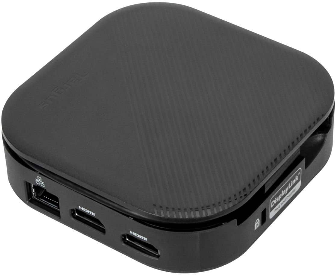 Alt View 12. Targus - USB-C Universal Dual HD Docking Station with 80W PD Pass-Thru - Black.