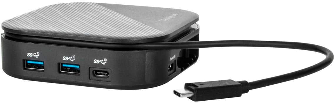 Alt View 16. Targus - USB-C Universal Dual HD Docking Station with 80W PD Pass-Thru - Black.