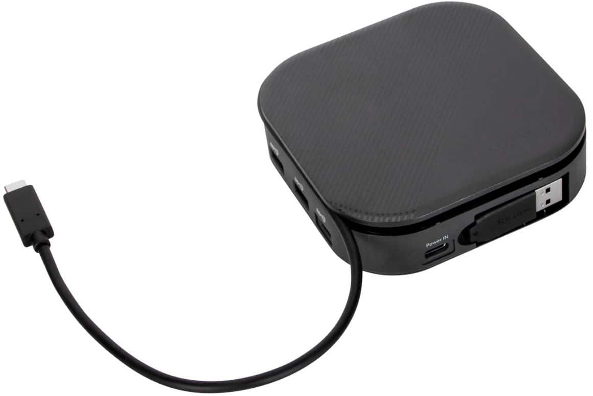 Alt View 17. Targus - USB-C Universal Dual HD Docking Station with 80W PD Pass-Thru - Black.