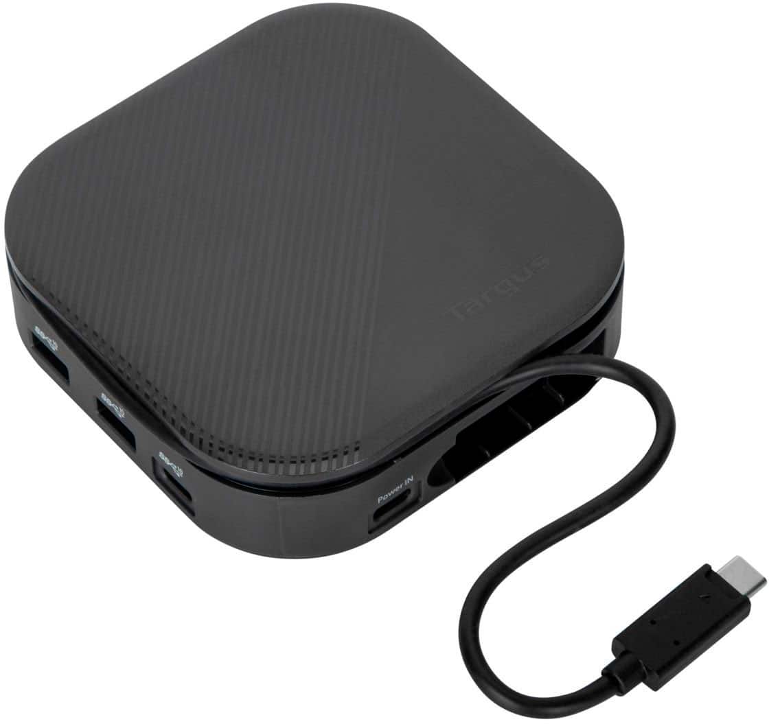 Alt View 18. Targus - USB-C Universal Dual HD Docking Station with 80W PD Pass-Thru - Black.