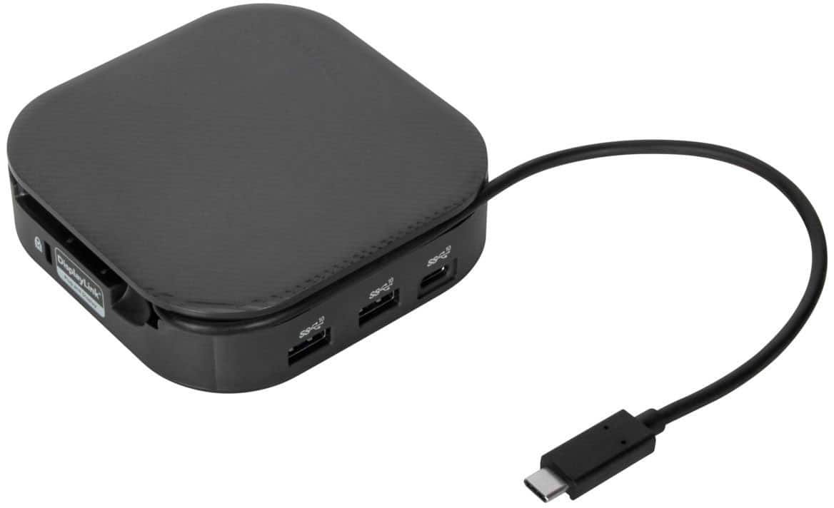 Alt View 24. Targus - USB-C Universal Dual HD Docking Station with 80W PD Pass-Thru - Black.