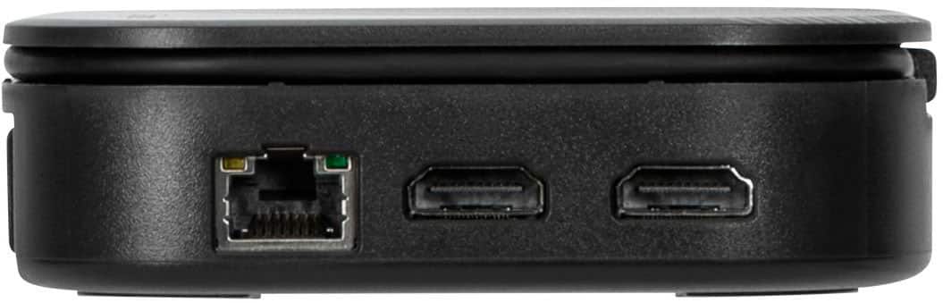 Alt View 26. Targus - USB-C Universal Dual HD Docking Station with 80W PD Pass-Thru - Black.