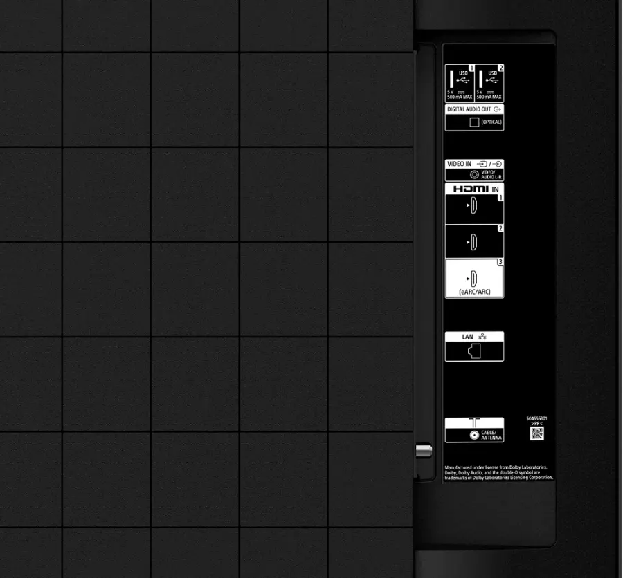 Alt View 1. Sony - 43" Class X77L LED 4K UHD Smart Google TV - Black.