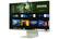 Alt View 11. Samsung - M80C 32" Smart Tizen 4K UHD Monitor with Streaming TV, HDR10, Ergonomic Stand, SlimFit Camera, Built-in Speakers - Spring Green.