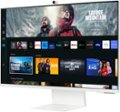 Alt View 11. Samsung - M80C 32" Smart Tizen 4K UHD Monitor with Streaming TV, HDR10, Ergonomic Stand, SlimFit Camera, Built-in Speakers - Warm White.